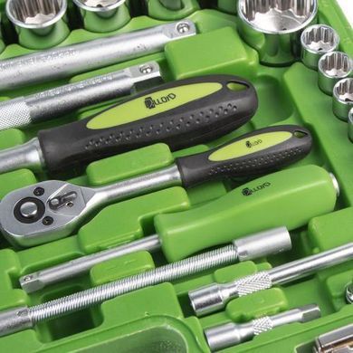Купить Универсальный набор инструмента Alloid 1/4" & 1/2" 94 шт (12 гран) (НГ-4094П-12) 86192 Наборы инструментов