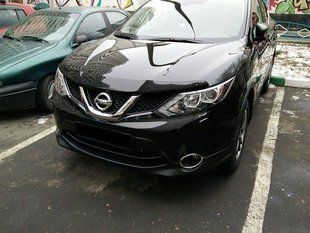 Купить Дефлектор капота мухобойка Nissan Qashqai 2014- 2742 Дефлекторы капота Nissan