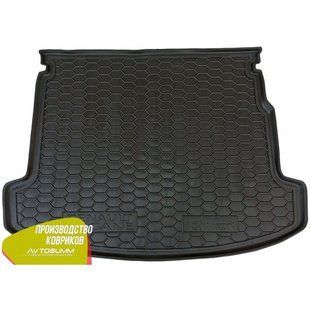 Купити Автомобільний килимок в багажник Renault Megane 3 2009 - Universal з вухами / Гумо - пластик 42322 Килимки для Renault