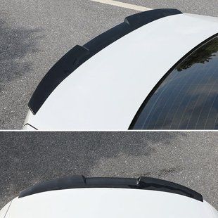 Купить Спойлер багажника универсальный TPU 120 см V-Type / 3М скотч / Черный глянец 39675 Спойлеры на крышку багажника
