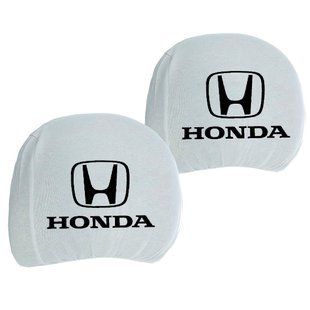 Купить Чехлы для подголовников Универсальные Honda Белые 2 шт 84798 Чехлы на подголовники