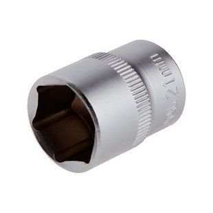 Купить Головка шестигранная 1/2", 21мм*38мм INTERTOOL ET-2021 77806 Торцевые головки, шестигранники и звезды