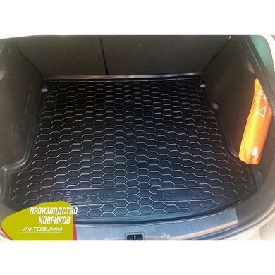 Купити Автомобільний килимок в багажник Renault Megane 3 2009 - Universal з вухами / Гумо - пластик 42322 Килимки для Renault