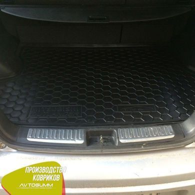 Купить Автомобильный коврик в багажник Mitsubishi Outlander 2003-2007 / Резино - пластик 42222 Коврики для Mitsubishi