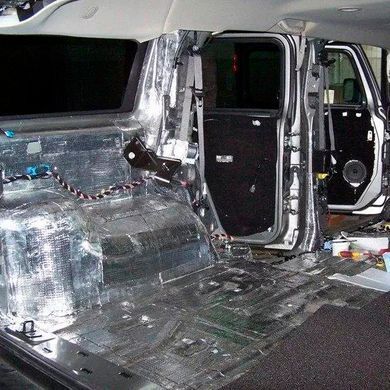 Купить Авто Виброизоляция фольгированная Vizol 3 мм 700 х 500 мм 1 шт 65660 Шумовиброизоляция