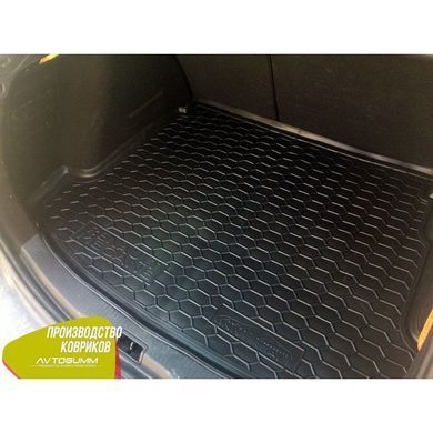 Купити Автомобільний килимок в багажник Renault Megane 3 2009 - Universal з вухами / Гумо - пластик 42322 Килимки для Renault