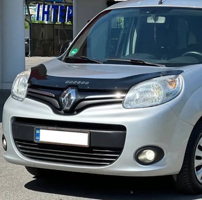 Купить Дефлектор капота мухобойка Renault Kangoo 2013- после рестайлинга (Vip Tuning) RL31 7429 Дефлекторы капота Renault