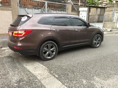 Купити Дефлектори вікон вітровики для Hyundai Grand Santa Fe 2013- 4043 Дефлектори вікон Hyundai