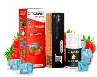 Купить Жидкость Chaser Самозамес Balance ULTRA 30ml Клубника Ice (limited) 74754 Жидкости от CH
