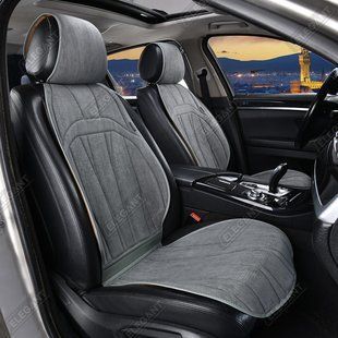 Купити Накидки для передніх сидінь Алькантара Elegant ANCONA Grey Передні 2 шт (700 803) 80337 Накидки для сидінь Premium (Алькантара)