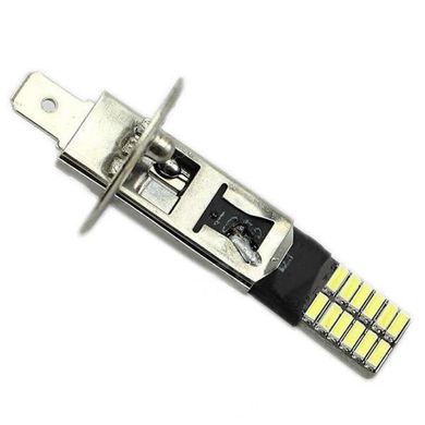 Купити Світлодіод 12V H1 24SMD 420lm білий драйвер 4014 21011 25525 LED Лампи Китай