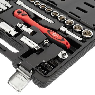 Купить Набор инструментов профессиональный 39 ед. 3/8" Cr-V INTERTOOL ET-6039 77910 Наборы инструментов