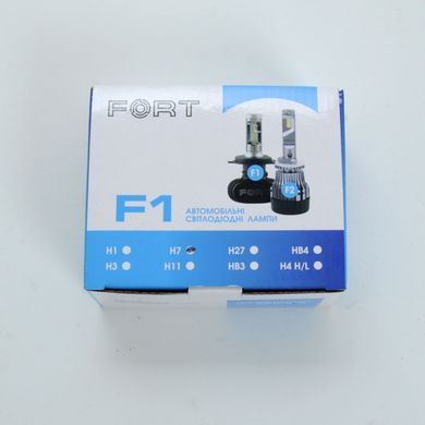 Купить LED лампы автомобильные H7 вентилятор 4000Lm FORT F1 / CSP / 28W / 6500K / IP65 / 9-16V 2шт 25816 LED Лампы Китай