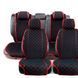 Купить Накидки для сидений Алькантара Verona Premium L Черные-Красная Нить (Оригинал) 86539 Накидки для сидений Premium (Алькантара) - 1 фото из 7