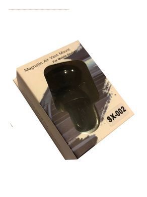 Купить Автодержатель для телефона магнитный SX002,на воздуховод черный 24513 Автодержатель для телефона на воздуховод