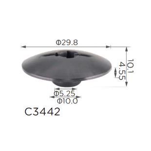 Купити Кліпса моторний відсік теплошумоізоляція Ford, Chevrolet 94530387 (C3442) 73644 Втулка тримач