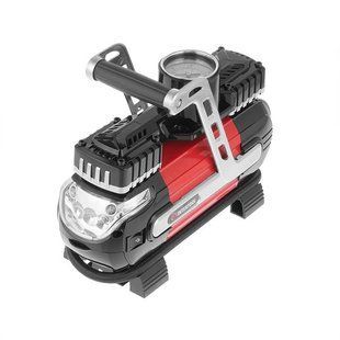 Купить Компрессор автомобильный 12 В. Два цилиндра 30 мм INTERTOOL AC-0003 78821 Электрические автомобильные компрессоры
