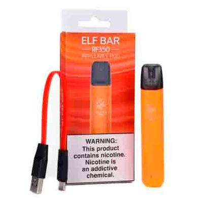 Купить Многоразовая POD-система Elf Bar RF350 Starter Kit 350 mAh Оранжевый 66748 Многоразовые POD системы