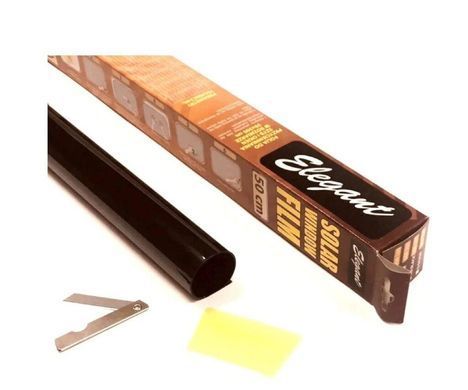 Купить Пленка тонировочная Elegant SRC Dark Black 10% антицарапка 0.5x3 м (500251) 33933 Пленка тонировочная