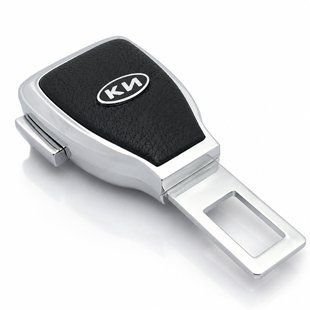 Купити Заглушка перехідник ременя безпеки з логотипом KIA New 1 шт 102730 Заглушки ременя безпеки