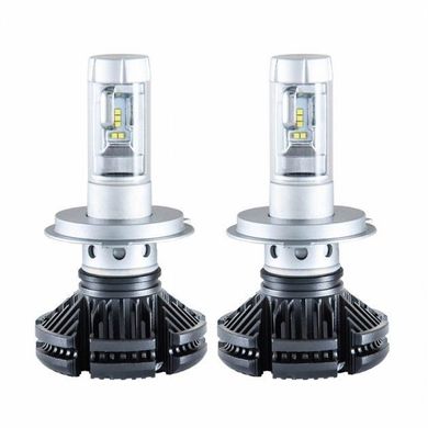 Купить LED лампы автомобильные Solar H4 12/24V 6000Lm 50W 6000K IP67 радиатор 2 шт (8804) 39066 LED Лампы Solar