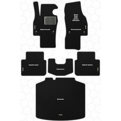 Купить Ворсовые коврики для Mitsubishi Outlander IV 2021- с подпятником Черные 5 шт (Carrera) 84266 Коврики для Mitsubishi