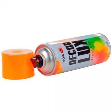 Купить Флуоресцентная краска Nowax Спрей 450 мл Оранжевая (orange) NX48047 58866 Краски аэрозольные