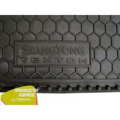 Купити Автомобільний килимок в багажник SsangYong Rexton W 2013- / Гумовий (Avto-Gumm) 27669 Килимки для Ssang Yong