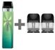 Купить Многоразовый набор Mini (Картриджей 1 ОМ 3 шт) Vitality Зелено-Коричневый 66703 Стартовые Наборы POD (Жидкость и Картриджи) - 1 фото из 5