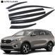 Купить Дефлекторы окон ветровики для KIA Sorento 2015- 6 шт (Auto Clover) 89778 Дефлекторы окон KIA - 1 фото из 3