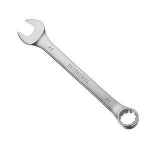Купити Ключ комбінований 22 мм CrV INTERTOOL HT-1222 78092 Гайкові ключі та Набори