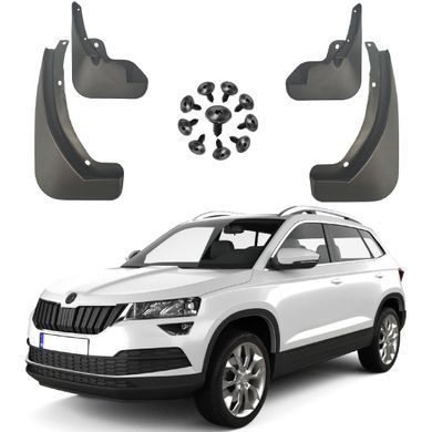 Купити Бризковики для Skoda Karoq 2018- Комплект 4 шт 83649 Бризговики Skoda