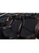 Купити Накидки для сидінь Алькантара Napoli Premium комплект Чорні 32551 Накидки для сидінь Premium (Алькантара) - 5 фото из 11