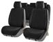 Купить Накидки для сидений Алькантара Napoli Premium комплект Черные 32551 Накидки для сидений Premium (Алькантара)
