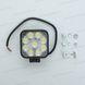 Купить Дополнительная LED фара 27W (3W*9) 10-30V 82x80x30 mm Ближний (87 27W) 1 шт 8489 Дополнительные LЕD фары - 1 фото из 4
