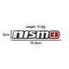 Купить Эмблема надпись NISMO для Nissan 159&times;30 мм алюминий (на скотче) 90534 Эмблема надпись на иномарки - 2 фото из 2