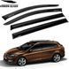 Купить Дефлекторы окон ветровики для Renault Megane IV Grandtоur 2016- Универсал Voron Glass 89933 Дефлекторы окон Renault - 1 фото из 5