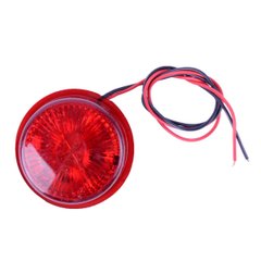 Купить Вставка LED в габарит рожки 12/24V 5 диодов D4.5 см Красная 1 шт (К 506) 8594 Габариты рожки