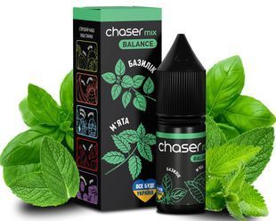Купить Chaser жидкость 10 ml 50 mg Balance Mix Базилик Мята 66540 Жидкости от CH