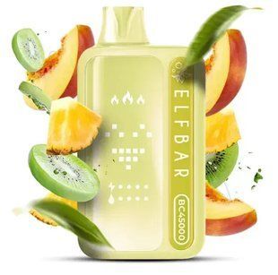 Купить ЕІf Ваг ВС 45000 25ml Kiwi pineapple peach Киви ананас персик 101177 Одноразовые системы