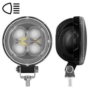 Купить LED фара Brevia EPISTAR Sport Дальний свет 10-30V, 12W (4x3W) 880Lm Линзованная Алюминиевый корпус IP68 (10601RFX1) 87062 Дополнительные LЕD фары