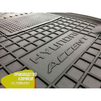 Купить Водительский коврик в салон Hyundai Accent 2006-2010 (Avto-Gumm) 27268 Коврики для Hyundai