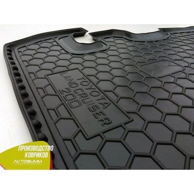 Купити Килимок в багажник Toyota Land Cruiser 200 2007- (7 місць) тойота ленд крузер гумовий автогум для багажника 31230 Килимки для Toyota