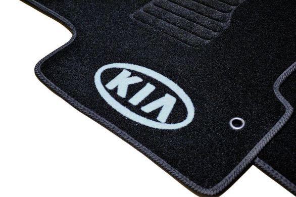 Купити Килимки в салон ворсові для Kia Sportage 2015- Чорні 5 шт 32868 Килимки для KIA