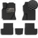 Купить 3D Коврики в салон EVA для Toyota RAV 4 CA20W 2000-2005 с подпятником Черные 5 шт 81345 Коврики для Toyota