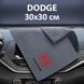 Купить Флисовое полотенце для авто с логотипом Dodge 30х30 см 89200 Салфетки микрофибра губки для мытья - 1 фото из 5