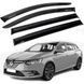 Купить Дефлекторы окон ветровики для Renault Megane III 2008-2014 Универсал Voron Glass 54832 Дефлекторы окон Renault
