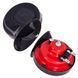 Купить Сигнал улитка Еlephant 12V Краснo-Черный (СА-10122) 91436 Сигналы 12V улитка Дисковые - 1 фото из 9