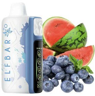 Купити ЕІf Ваг Sour King 30000 Sour Blueberry Watermelon Кисла Чорниця Кавун 90860 Одноразові системи