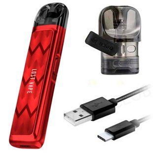 Купити Багаторазова Pod-система Lost Vape Ursa NANO 800mAh 2.5 мл Wave Red 68418 Багаторазові системи